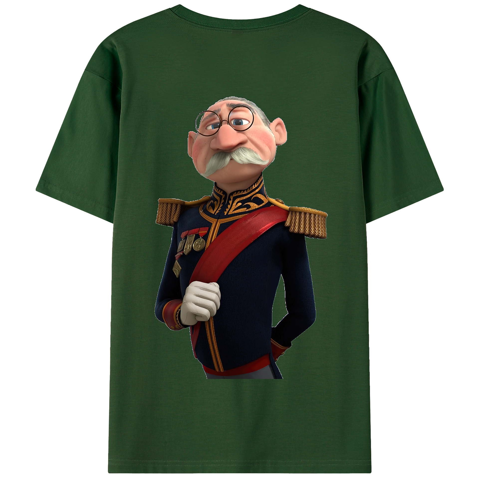 （画像用） アナと雪の女王 アンナ エルサ Frozen Anna Elsa 綿100％半袖Tシャツ（背面プリント）